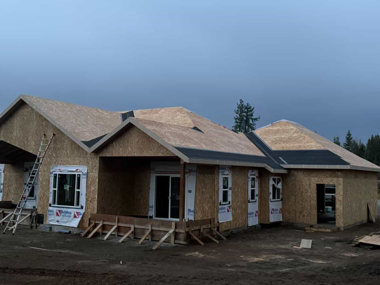 Roof Sheathing Complete